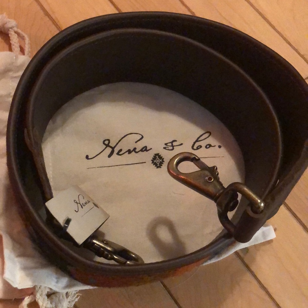 Nena & Co. handwoven bag strap. New with bag and tags. - Picture 3 of 8